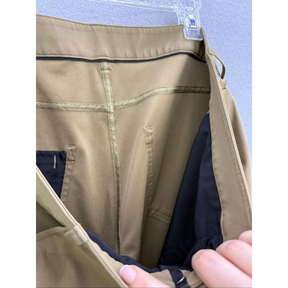 Lululemon Mens Tan Brown Stretch ABC Classic Performance Chino Pants Size 35/29 - Picture 5 of 8
